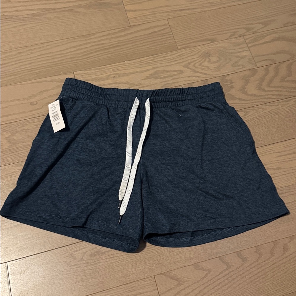 Medium Pacific Trail Heathered Blue Athletic Shorts